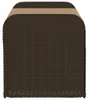 vidaXL Sitzbank mit Stauraum & Kissen Braun 115x51x52 cm Produktbild-Vorschau 5