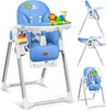 KIDIZ® 3in1 Hochstuhl Kinderhochstuhl inkl. Spielbügel , Produktbild-Vorschau 1
