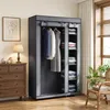 HOMCOM Stoffkleiderschrank mit Kleiderstange, 5 Produktbild-Vorschau 9