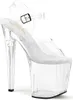 ENCHANT-708 Dámské sandály Pleaser, průhledné , EU 37, US 7 Náhled obrázku produktu 1