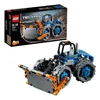 A LEGO Technic compactor toy and its packaging. Produktbild-Vorschau