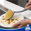 Radial-Spülbürste mit langem Bambusgriff, eingebauter Produktbild-Vorschau 2