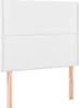 The Living Store Boxspringbett mit Matratze & LED Weiß Produktbild-Vorschau 4