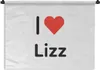MuchoWow® Wandteppich Wandbehang Ich liebe - Lizz - Girl Produktbild-Vorschau 1