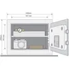 Sejf Yale Guest Medium YSG 250 Náhled obrázku produktu 6