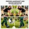 Kniesitz,Höhenverstellbar 45-62cm,Edelstahl,Kniepolster Für Produktbild-Vorschau 4