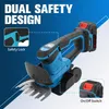 500W 2-in-1 Elektrischer Heckenschneider mit Produktbild-Vorschau 4