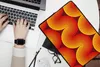 MuchoWow® Laptop Hülle 14 ZollDesign - Retro - Rot - Produktbild-Vorschau 2