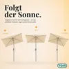 Sonnenschirm mit Kurbel inklusive Kühltasche & Tragetasche Produktbild-Vorschau 8