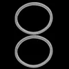 Two gray rings are stacked vertically against a black background. Náhľad obrázku produktu