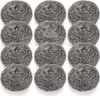 Edelstahlspiral-Topfkratzer & Scheuerschwamm, 12er Pack Produktbild-Vorschau 2