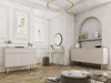 FURNLUX Anrichte Oro Beige Und Gold 107cm / Hauptfarbe: Produktbild-Vorschau 3