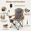 COSTWAY Campingstuhl Faltbar XXL 200kg belastbar, Produktbild-Vorschau 5