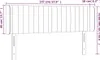 Kopfteil mit Ohren Schwarz 147x16x78/88 cm Samt Produktbild-Vorschau 10