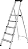 Craftfull Stehleiter CF-133B | Aluminium-Haushaltsleiter - Produktbild-Vorschau 1