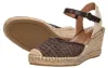 Tamaris Sandalen Touwzool  Sandalen Touwzool - Donkerbruin Voir les images du produit 6
