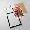 Gerahmtes Poster - Schwarzer Rahmen - Blumenstrauß Blumen Produktbild-Vorschau 4