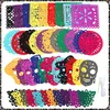 HOWAF 42 Ft Halloween Dia De Los Muertos Felt Banner Mexico Náhled obrázku produktu 4