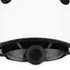 A close-up view of the rear adjustment mechanism of a white helmet. Produktbild-Vorschau
