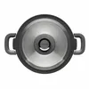 A top-down view of a pot with a lid. Produktbild-Vorschau