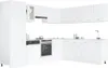 A white modular kitchen unit with appliances. Náhľad obrázku produktu