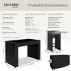 tectake® Aluminium Rattan Barset Ibiza wetterfest und Produktbild-Vorschau 6