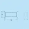 Wandanschluss flach System: 150 (220x90) Produktbild-Vorschau 4