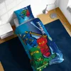 Lego Ninjago Bettbezug, 140 x 200 cm, Motiv: Rising – Produktbild-Vorschau 2