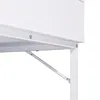 VANITII Coiffeuse avec éclairage LED Blanc 100 x 55 x 81 cm Voir les images du produit 5