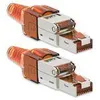 Netzwerkstecker Cat7 CAT 7 RJ45 Stecker 2x Steckverbinder Produktbild-Vorschau 1