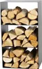 MAGNUS Brennholzregal R147 Schwarz Kaminregal Holzregal Produktbild-Vorschau 16