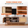 VEVOR Rattan-TV-Ständer, Retro-TV-Schrank für 165 cm Produktbild-Vorschau 5