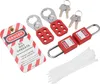 Zestaw Lockout tagout - elektryczny zestaw Loto z kłódkami Podgląd zdjęcia produktu 5