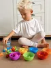 Woopie Montessori Lernspiel Farbsortierer Fahrzeuge 44-tlg. Produktbild-Vorschau 19