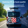 Wiltec Réflecteur de signalisation 2 en 1 – 50 x 50 cm – Voir les images du produit 7