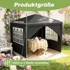 XMTECH Pavillon de jardin Tente de jardin 3x3m imperméable Voir les images du produit 18