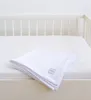 Musselin Babydecke 95x95 cm WEIß– EINLAGIG 100% Baumwolle Produktbild-Vorschau 4