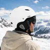 HAGO24 Skihelm Weiß ABS-Kunststoff EPS-Schaumstoff Produktbild-Vorschau 2