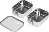 SWANEW 2x 800ml Brotdose ohne Plastik BPA frei brotdose Produktbild-Vorschau 5