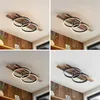 Lindby LED-Deckenleuchte Sentoa, Holz, 75 cm lang, 3.000 K Produktbild-Vorschau 4