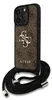 GuessPoliuretano4g Metal Logo Crossbody Strap Iphone 15 Pro Anteprima dell’immagine prodotto 1