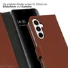 Selencia Custodia a libro in vera pelle Samsung Galaxy A35 Anteprima dell’immagine prodotto 4