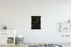 MuchoWow® Textilposter Marmor - Gold - Schwarz - Produktbild-Vorschau 2