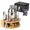 12-teiliges Cocktail Shaker Set 750 ml aus Edelstahl, Produktbild-Vorschau 1