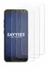 A smartphone with screen protectors laid over it. Produktbild-Vorschau