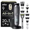 Braun AIO9540, Zilver, Batterij, 120 minuten, Ingebouwde Productafbeelding-voorbeeld 1