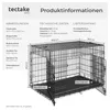 tectake® Hundekäfig-Gitterbox Luna klappbar, mit 2 Produktbild-Vorschau 5