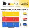 Widerstandsbänder Resistance Bands 3er-Set 1.5M/2M Lang Produktbild-Vorschau 2