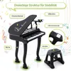COSTWAY keyboard dla dzieci z 37 klawiszami i stołkiem, Podgląd zdjęcia produktu 5