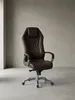 Bürostuhl Echtleder braun Maße 70x67x136 cm Höhe Breite Tiefe Maßzeichnung Produktmaße mit Rollen und Höhenverstellung Möbel Design Home Office Wohnen Einrichtung Interior Zuhause Wohnzimmer_#sku_BARSPM1.297# Produktbild-Vorschau